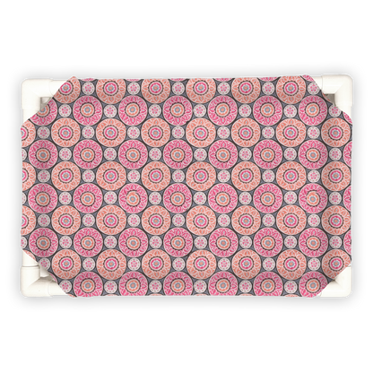 Outdoor Dog Bed Colorful Solarium Pattern 6 Lbs 🛏️