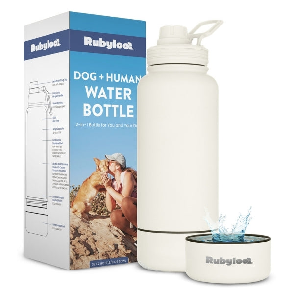 Portable Leak-Proof Travel Water Bowl for Dogs and Cats 16oz