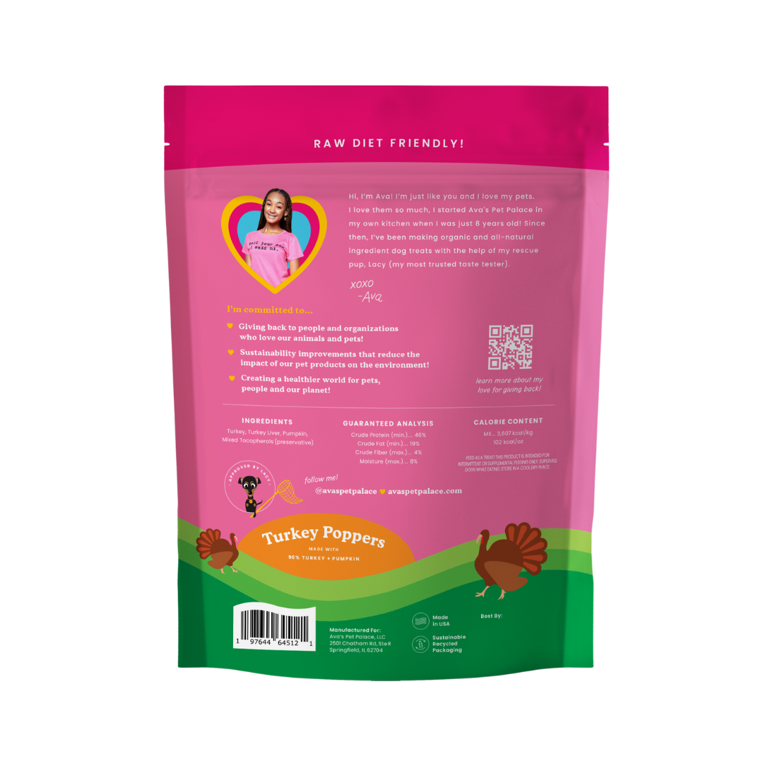 Ava's Pet Palace Power Pack Bags - Protein Dog Treat Bundle