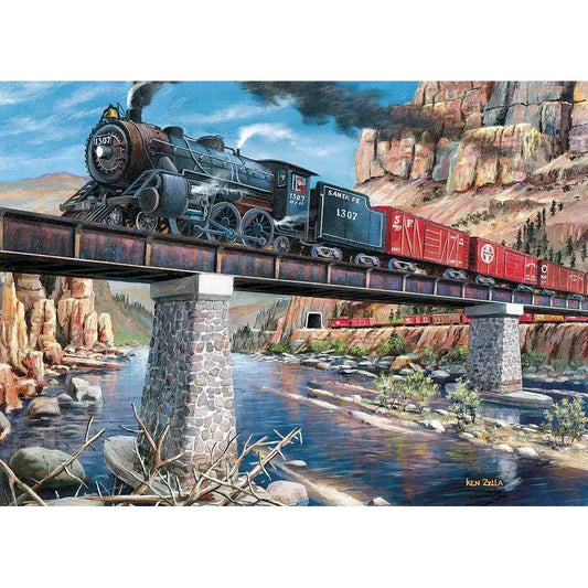 Stone, Steel & Steam 1000 Piece Jigsaw Puzzle Cobble Hill