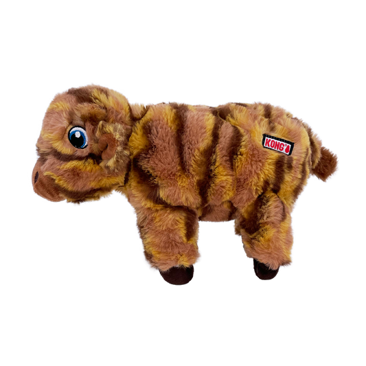 Kong Dog Low Stuff Stripes Cow
