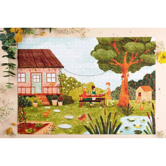 Summer Meal 1000 Piece Premium Jigsaw Puzzle Heol
