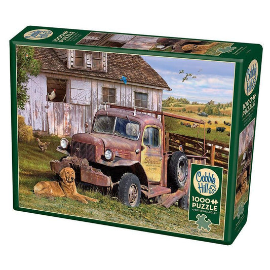 Summer Truck 1000 Piece Jigsaw Puzzle Cobble Hill