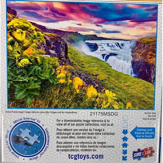 Summer View Puzzler's Choice 1000 Piece Jigsaw Puzzle Sure Lox