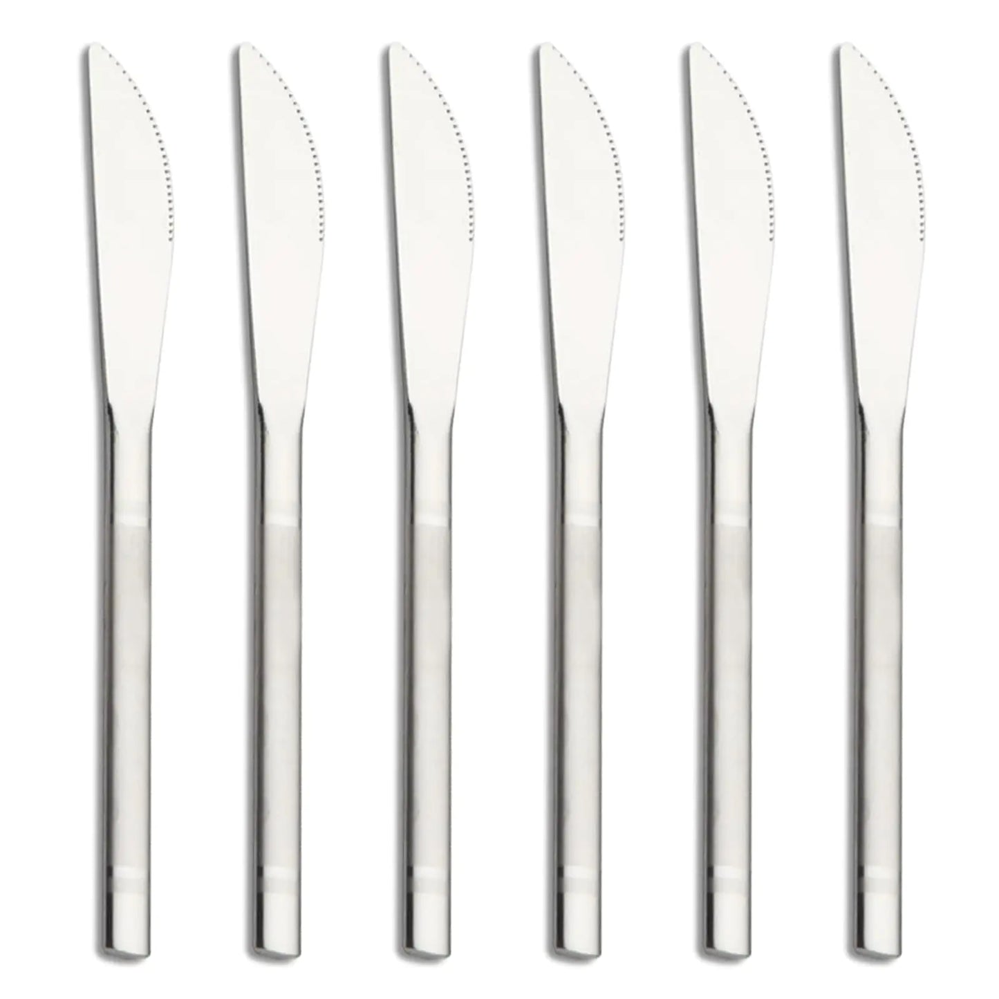 VANRA Small Dessert Knives Set of 6 Stainless Steel Kids
