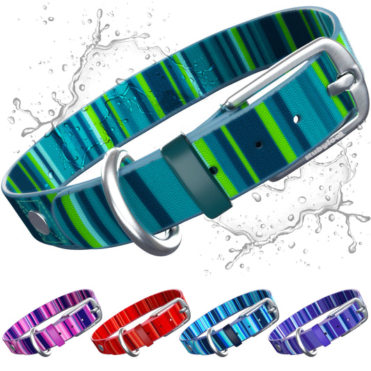Waterproof Dog Collar Washable Stink-Proof 🐾
