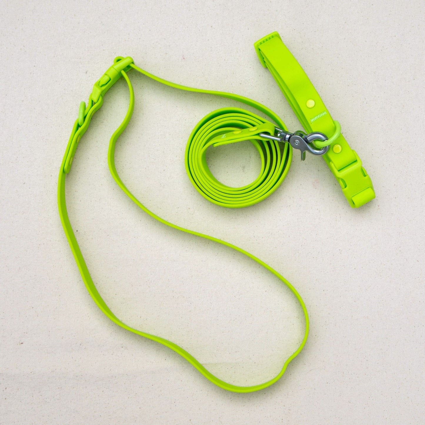 PVC Dog Collar - All Weather Waterproof Durable & Odor - Resistant - Waterproof Dog Collar - Tilley + Me