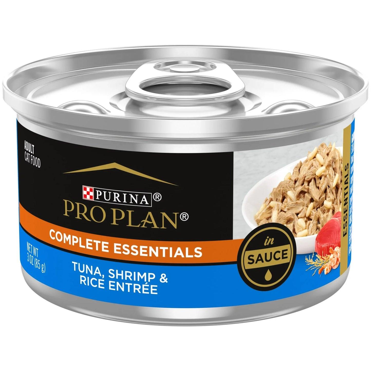 Cat Food Wet Tuna Shrimp Rice Sauce 3oz Pro Plan 🐟