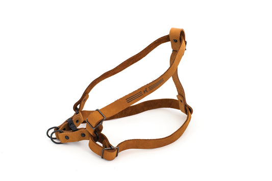 Sport Style Leather Step In Harness - Dog Harnesses - Euro - Dog Collars and Leads
