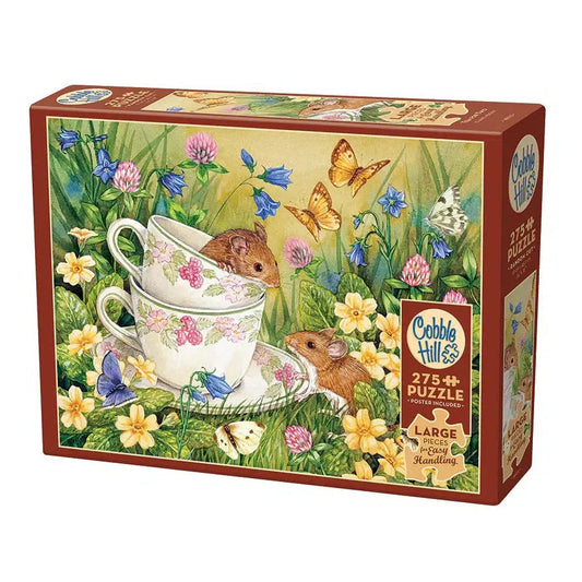 Tea for Two 275 Large Piece Jigsaw Puzzle Cobble Hill