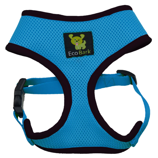 Dog Harness EcoBark Teal Harness Over-the-Head Soft Mesh - main product image for dog harness