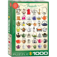 Teapots 1000 Piece Jigsaw Puzzle Eurographics