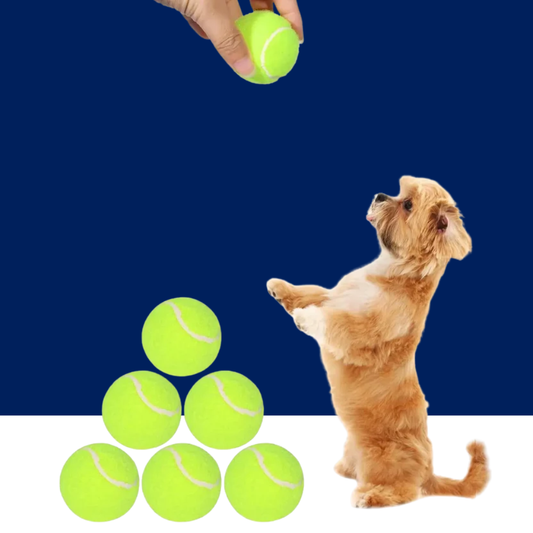 Tennis Balls for Dogs – 2-Inch Small Dog Balls Compatible with Automatic Ball Launchers (12 Pack)