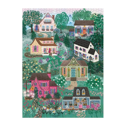 The Cottage Hills 1000 Piece Jigsaw Puzzle Galison