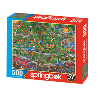 The Dog Park 500 Piece Jigsaw Puzzle Springbok