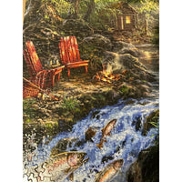 The Fishing Hole 500 Piece Jigsaw Puzzle Springbok