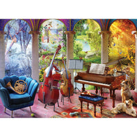 The Four Seasons of Music 1000 Piece Jigsaw Puzzle Eurographics