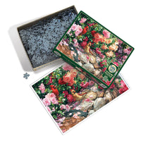 The Garden Wall 1000 Piece Jigsaw Puzzle Cobble Hill