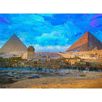 The Great Sphinx & the Pyramids of Giza 500 Piece Jigsaw Puzzle Clementoni