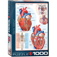 The Heart 1000 Piece Jigsaw Puzzle Eurographics