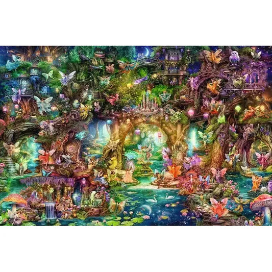 The Hidden World of Fairies 4000 Piece Jigsaw Puzzle Ravensburger
