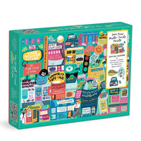 The High Street of Hope 1000 Piece "Multi-Puzzle" Jigsaw Puzzle Galison