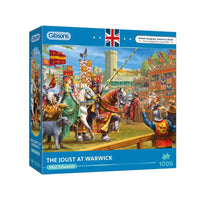 The Joust at Warwick 1000 Piece Jigsaw Puzzle Gibsons
