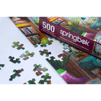 The Library 500 Piece Jigsaw Puzzle Springbok