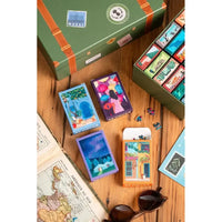 The Memory Trunk Set of 24 99 Piece Mini Jigsaw Puzzles Trevell