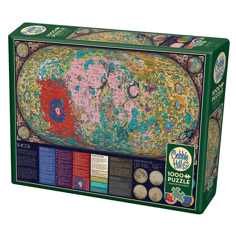 The Moon 1000 Piece Jigsaw Puzzle Cobble Hill