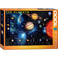 The Planets 1000 Piece Jigsaw Puzzle Eurographics