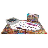 The Quilt Workshop 500 Piece Jigsaw Puzzle Eurographics