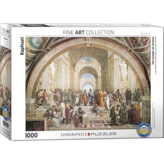 The School of Athens 1000 Piece Jigsaw Puzzle Eurographics