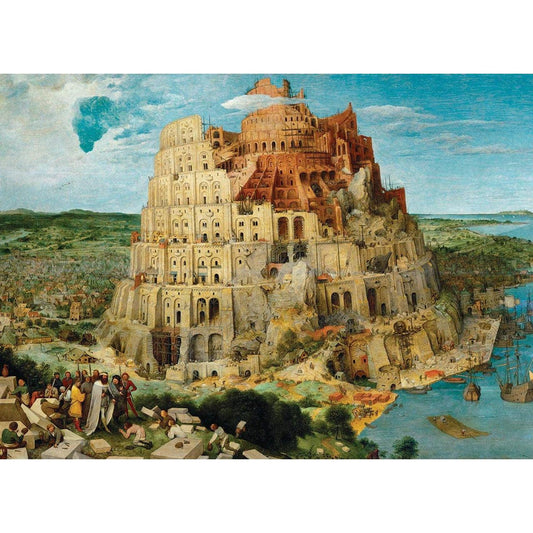 The Tower of Babel 1000 Piece Jigsaw Puzzle Piatnik