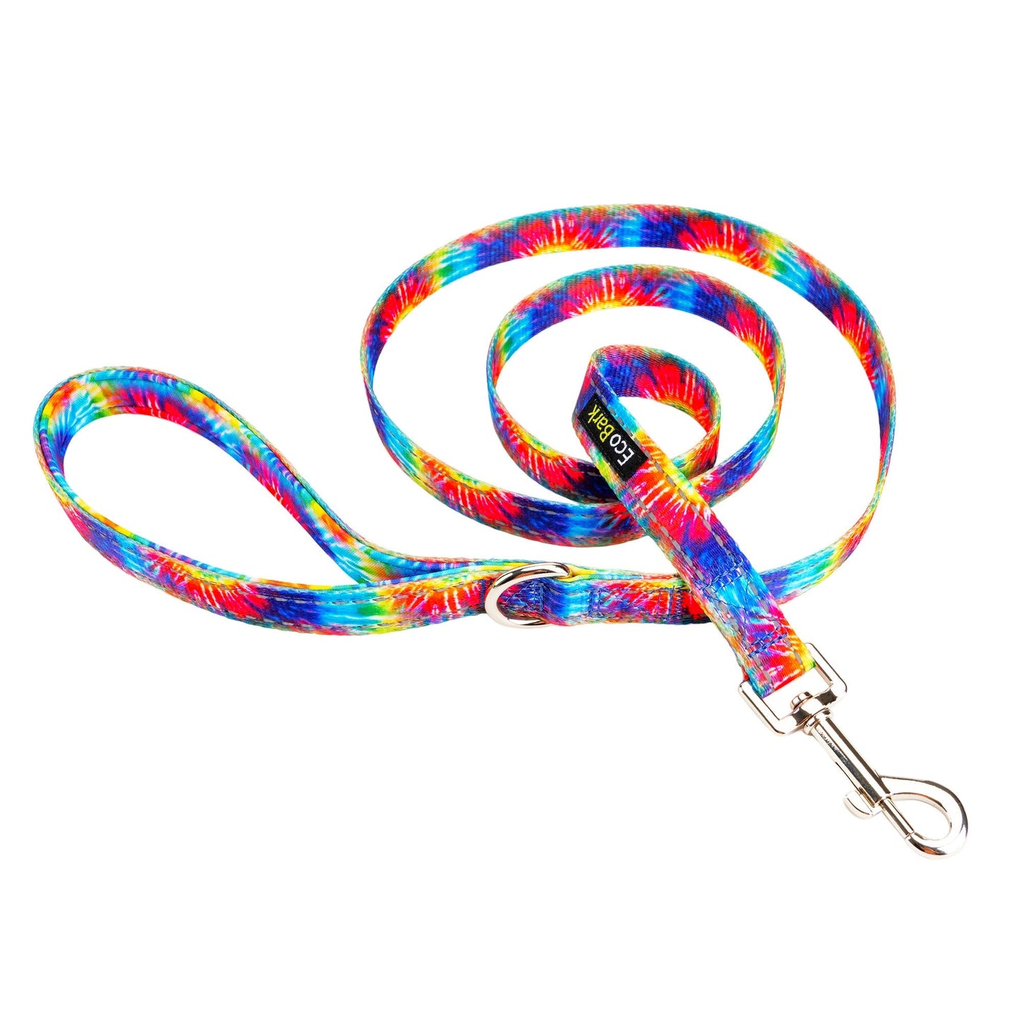 Dog Leash Tie Dye Leash by EcoBark Padded Comfort Grip Essen - gallery product image for dog leash