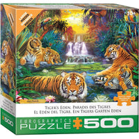 Tiger's Eden 500 Piece Jigsaw Puzzle Eurographics