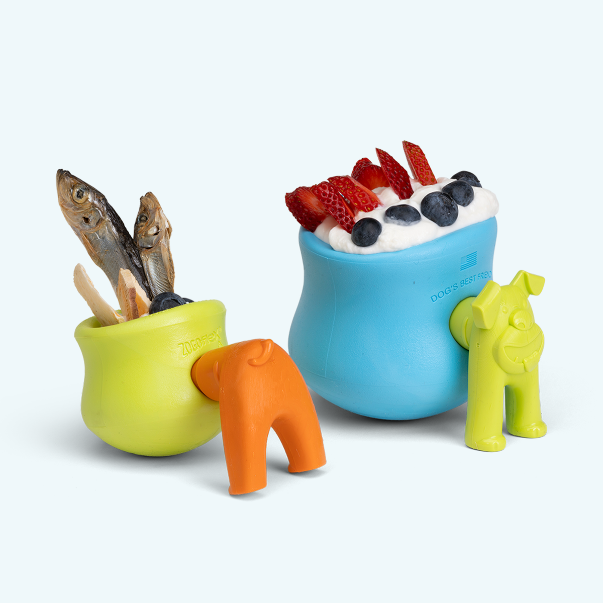 Toppl Stopper Interactive Dog Toy Durable Play Premium - close up view