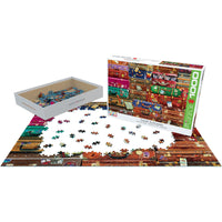 Travel Suitcases 1000 Piece Jigsaw Puzzle Eurographics