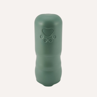 Travel Dog Water Bottle with Treat Holder – Leakproof & BPA - Free 350mL - Walk Accessories - Tilley + Me