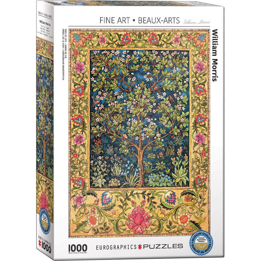 Tree of Life by Morris 1000 Piece Jigsaw Puzzle Eurographics
