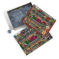 Trolley Station 275 Large Piece Jigsaw Puzzle Cobble Hill