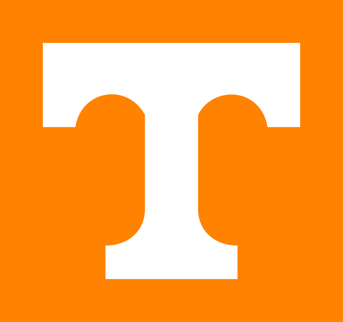 Dog Toy NCAA University of Tennessee Smokey Knottie Plush - close up product image for dog toy