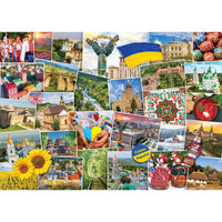 Ukraine Globetrotter 1000 Piece Jigsaw Puzzle Eurographics