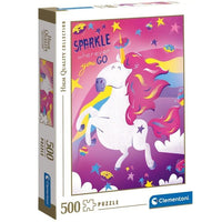 Unicorn "Fantastic Animals" 500 Piece Jigsaw Puzzle Clementoni
