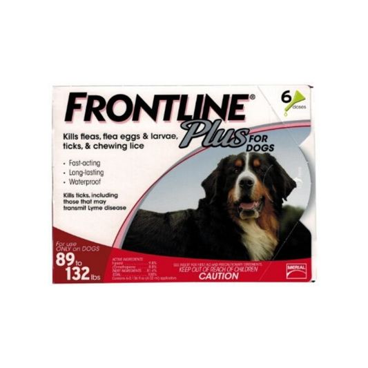 Frontline Plus 89-132lbs - Purrfect Pet Kingdom