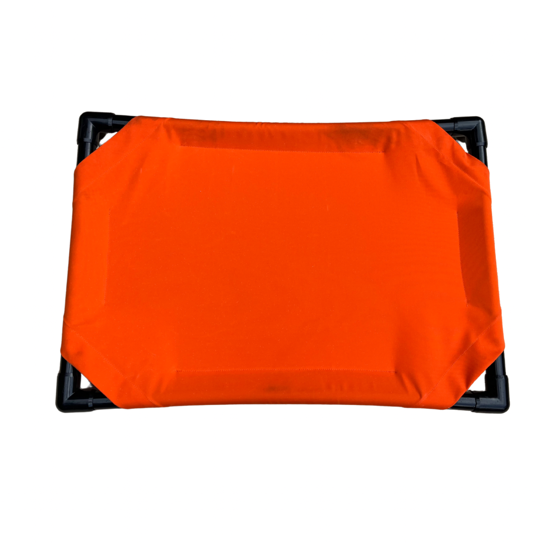 Dog Bed Orange Outdoor Indoor Sunbrella Blaze 🛏️