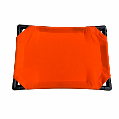 Dog Bed Orange Outdoor Indoor Sunbrella Blaze 🛏️