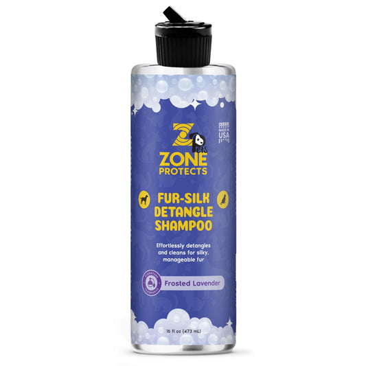 Lavender Detangling Shampoo for Silky Soft Pet Coat Grooming