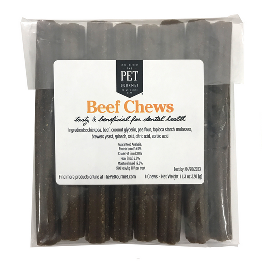 Beef Chew Packs - The Pet Gourmet® - 8 - Pack - sku - 44280258953466