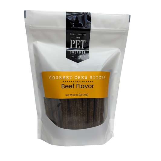 Dog Chews Large Beef 2 Lb Bag Natural 🥩
